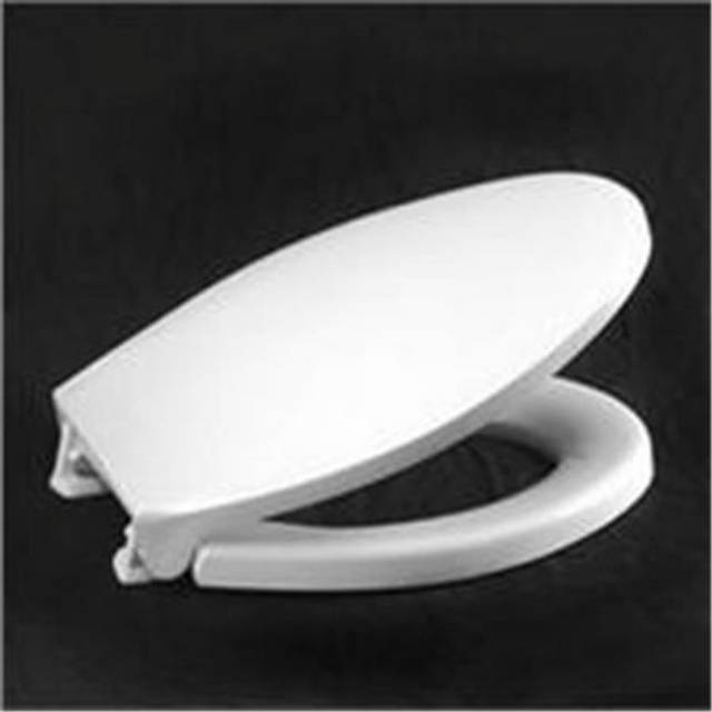 White Lift and Clean Toilet Seat