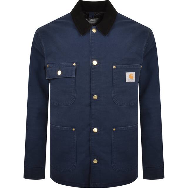 Carhartt WIP - Og Chore Coat Aged Canvas Air Force Blue/Black - Jacket - blue - XL - Shell: 100% Cotton; Lining: 100% Polyester,Canvas