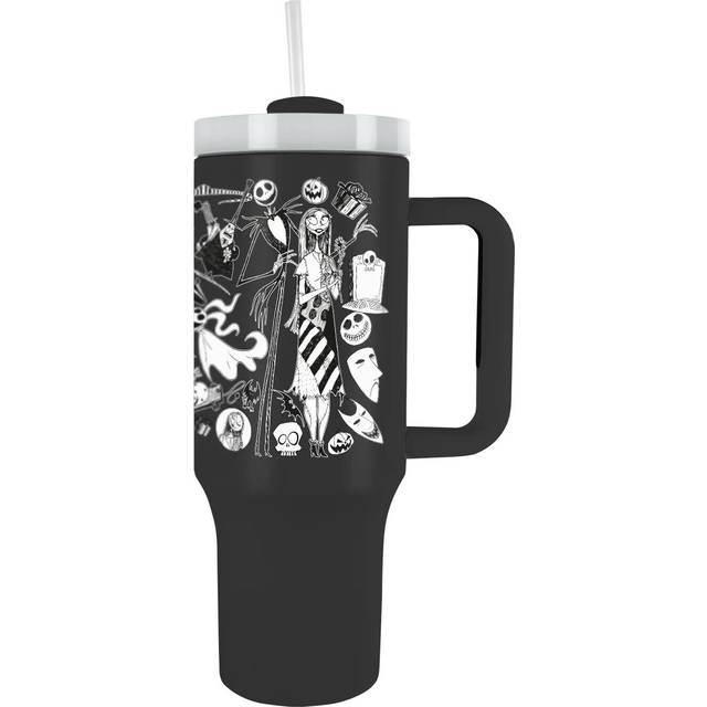 Nightmare Before Christmas 40oz/1200ml Tumbler - Double-wall Vacuum Insulation,