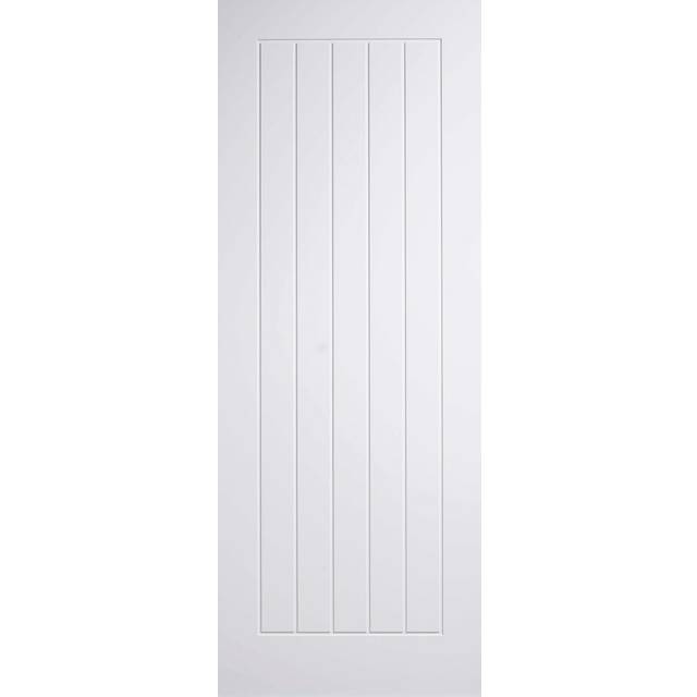LPD Mexicano - Primed Internal Door (Size: 2040 x 826mm, Thickness: 44mm, Fire Door: Yes) White