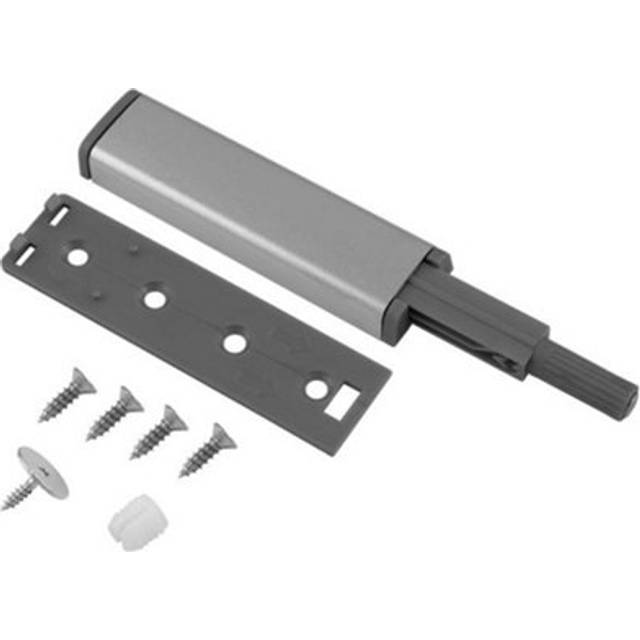 94mm Push To Open Door Latch - Wardrobe & Drawer Handleless Converter Adapter