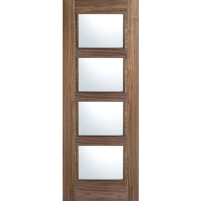 Vancouver Solid Core FD30 Internal Door - 1981 x 686mm Walnut