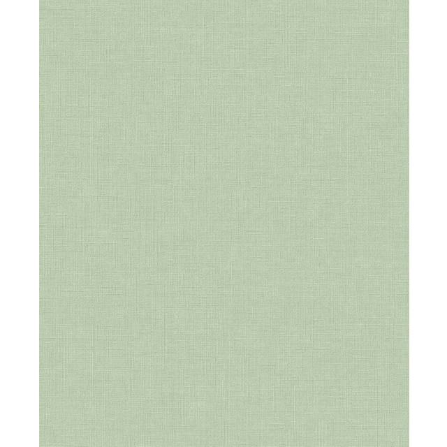 Grandeco Solena Fabric Weave Hessian Textured Plain Walllpaper, Light Green, Green
