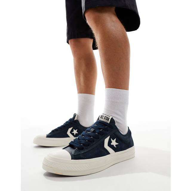 Converse A11533C Star Player 76 Retro Skate Adv sneakers för män, Marinblå vit, 10.5 Women/8.5 Men