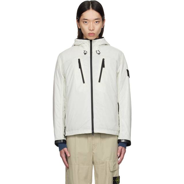 Stone Island Off-White Packable Insulated Jacket - V0097 PLASTER - L