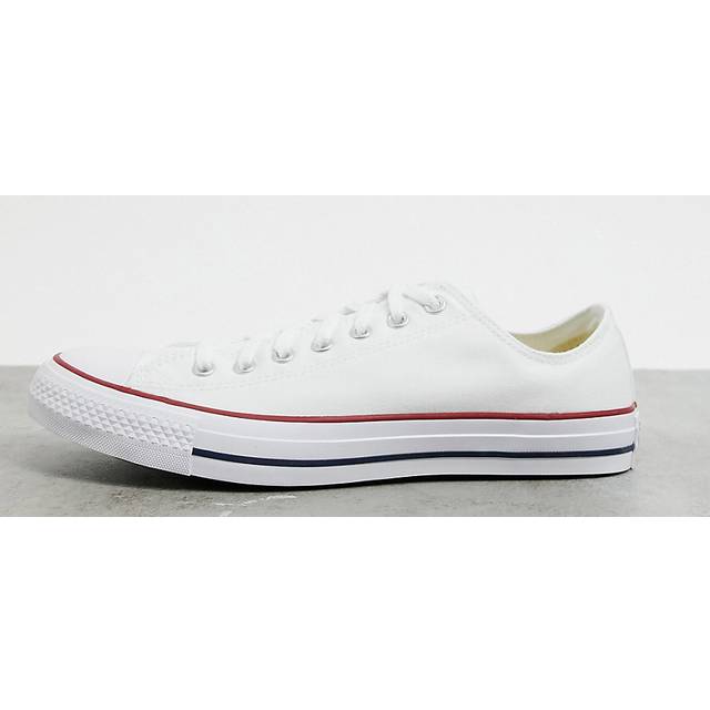 Converse – Chuck Taylor All Star Ox – Vita sneakers med bred passform-Vit/a