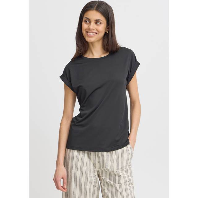 Women's T-shirt fransa Seen TEE1 - Noir