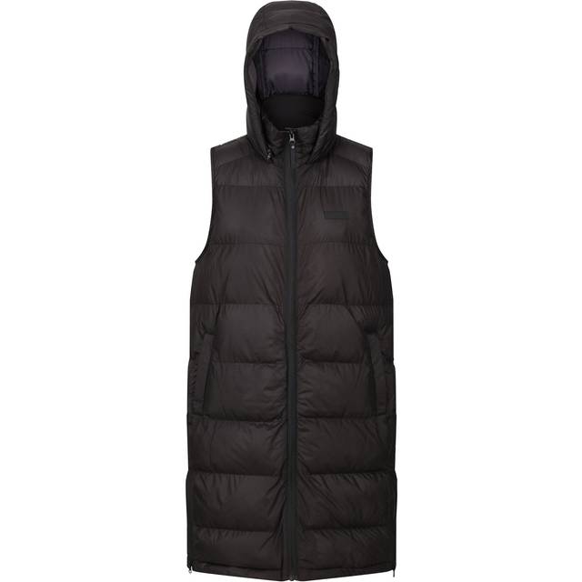 (10 UK, Black) Regatta Womens/Ladies Ganella Long Length Gilet