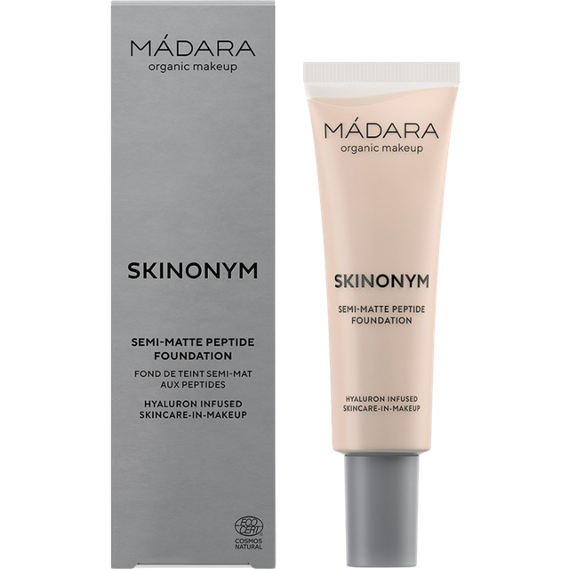 MÁDARA Smink Ansiktssminkning SkinonymSemi-Matte Peptid 025 Linen 30 ml (10.733,00 kr / 1 l)