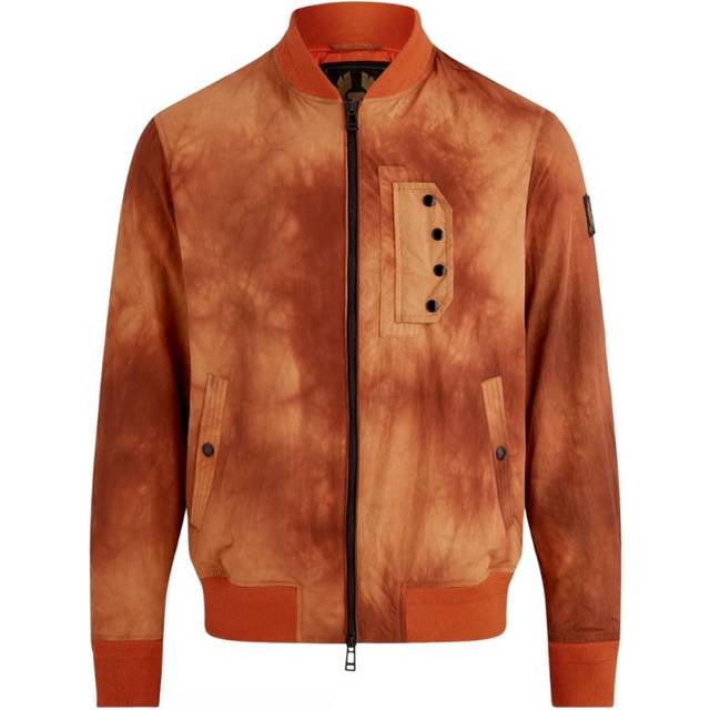 Belstaff Mens Parameter Brown Bomber Jacket - Size Medium