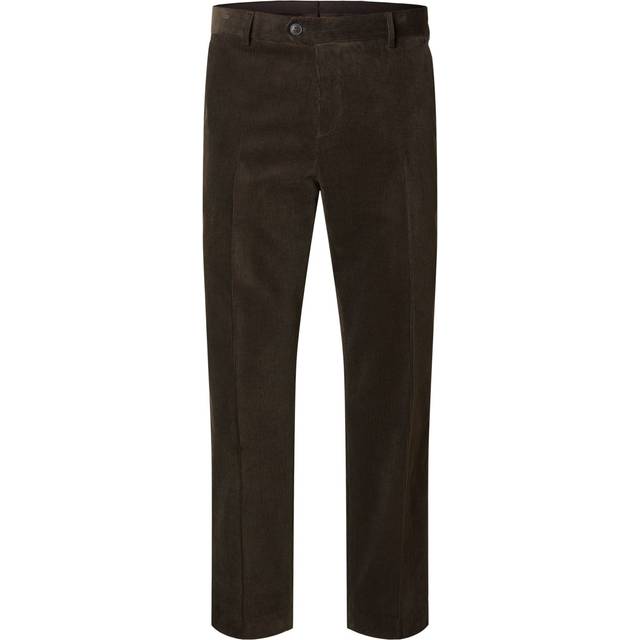 SELECTED HOMME Slhreg-Duca Corduroy Trs |Brun |50