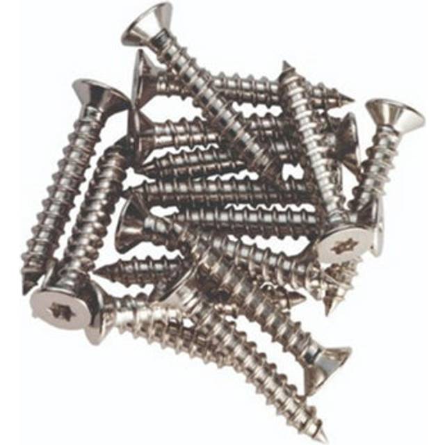 16 Pack - Hinge Metal Screws - M6 X 10mm Pz2 - Door Frame Fixings