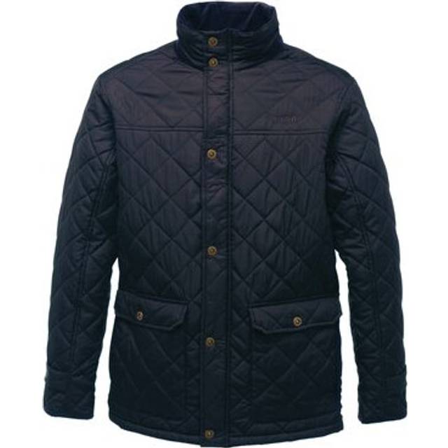 Regatta Mens Tyler Quilted Jacket TRA441 Navy