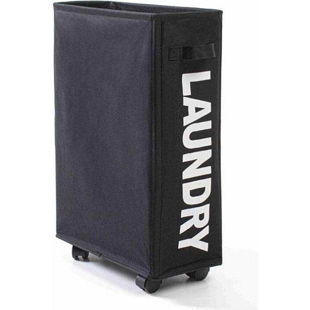 Household Rolling Laundry Hamper with Wheels Collapsible Laundry Basket Mesh Liner Waterproof Durable Laundry Bag organizer