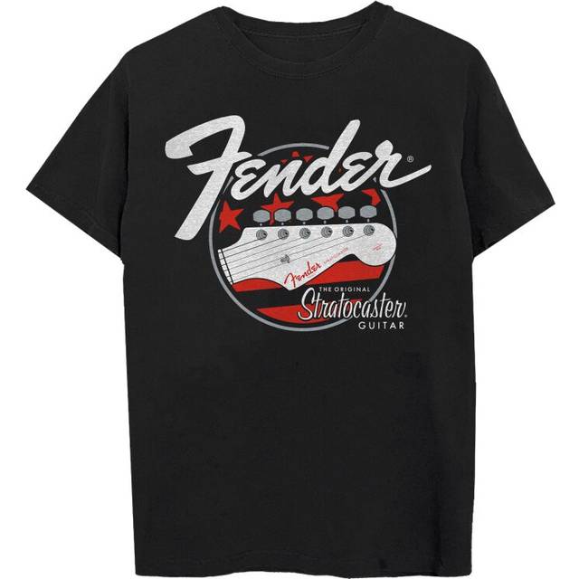 Fender T-Shirt - Stratocaster - M to 3XL - for Men - black - XXL