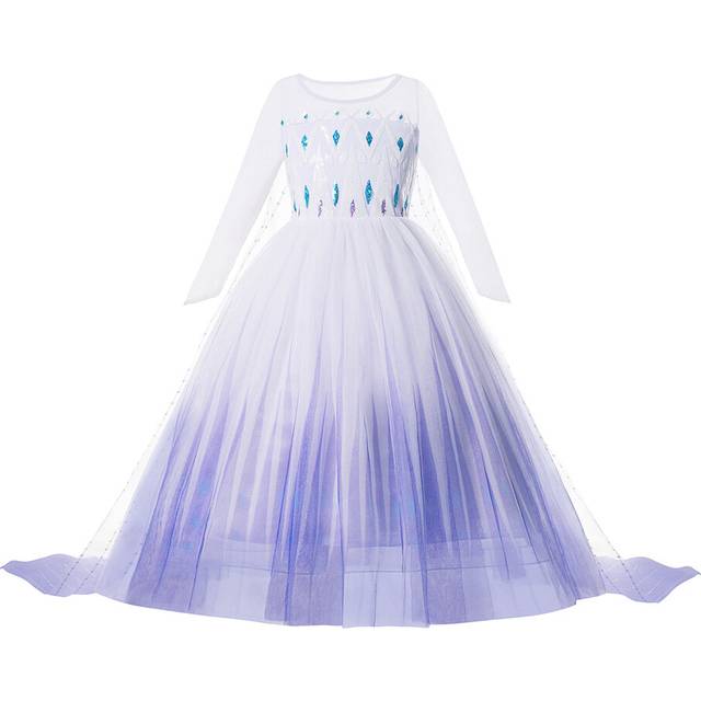(3T(Tag 110), Elsa 792) Encanto Costume Frozen  Anna Elsa Princess Dress Girls Charm Isabela Mirabel Party Gown Kids Halloween Cosplay Clothes