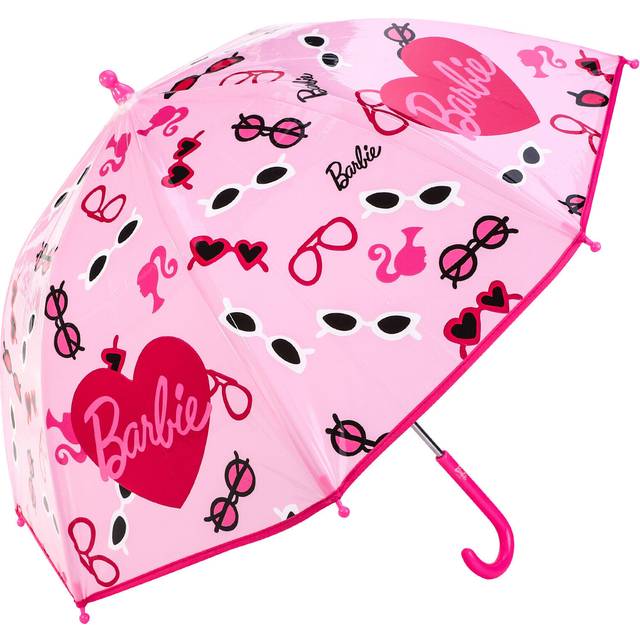 Barbie Dome Umbrella for Kids Childrens Boys Girls Brolly with Safety Opening
