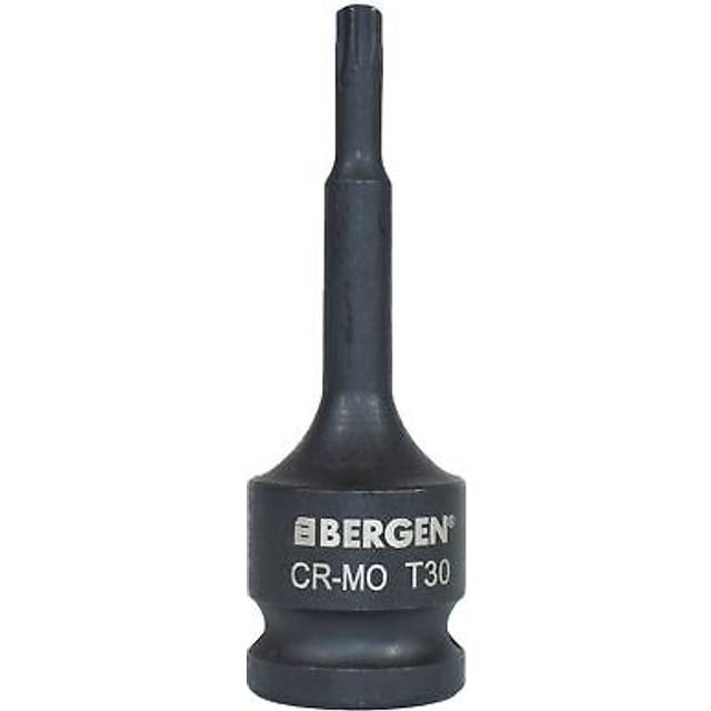 T30 X 78mm 1/2 Drive Extra Long Impact Torx / Star Male Socket Bergen