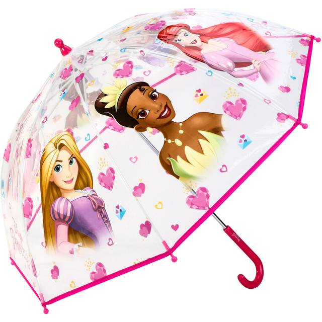 Disney Princess Dome Umbrella for Kids Childrens Boys Girls Brolly with Safety Opening