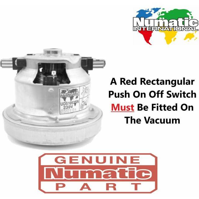 Genuine numatic motor nrv henry hoover hvr200 uds1053sn ametek 205032 205790