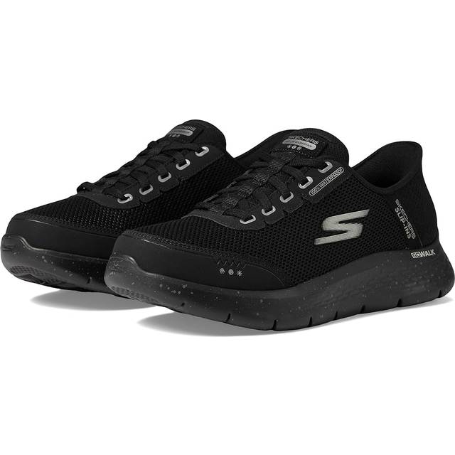 Slip-Ins Go Walk Flex Waterproof Trainer - Black - 40 (6.5)