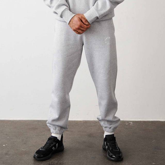 7 Days Active Organic Regular Sweatpants Kvinde 022 Heather Grey Bukser hos Magasin