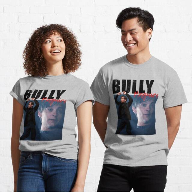 Mens Womens T-shirt Bully Maguire Dance Vintage V2 Youth Toddler Short Sleeve Tee Tops Boys