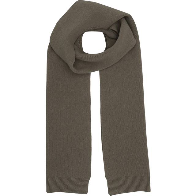 woolen scarf Colorful Standard Merino dusty olive - Vert