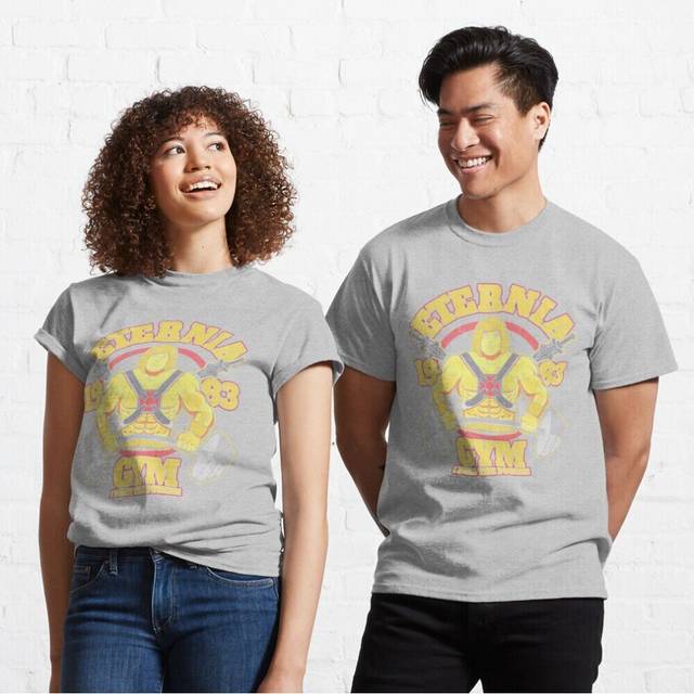 Mens Womens T-shirt Eternia Gym Youth Toddler Short Sleeve Tee Tops Boys