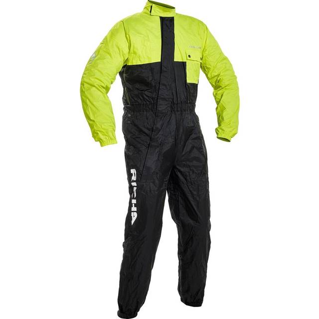 Richa Regndragt Riche Simple Raincombi - Sort/Gul
