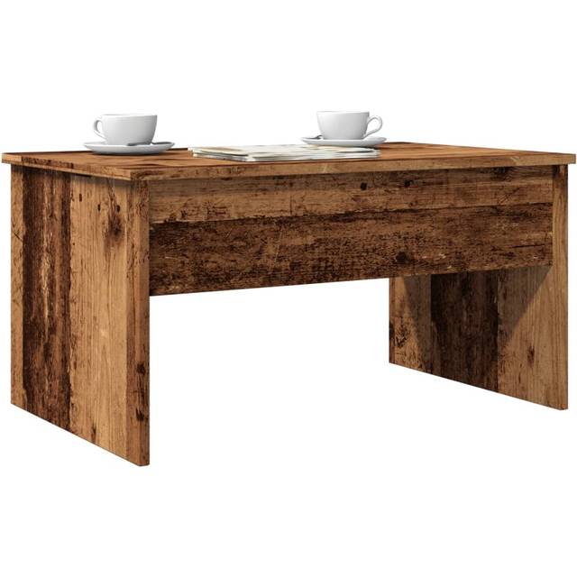 vidaXL Coffee Table Old Wood 80x50.5x41.5 cm Engineered Wood - Brown