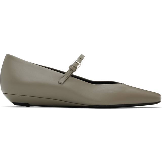 Loulou de Saison Taupe Micheline Ballerina Flats - Taupe - IT 41