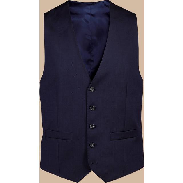 Charles Tyrwhitt Wool Waistcoat, Dark Navy