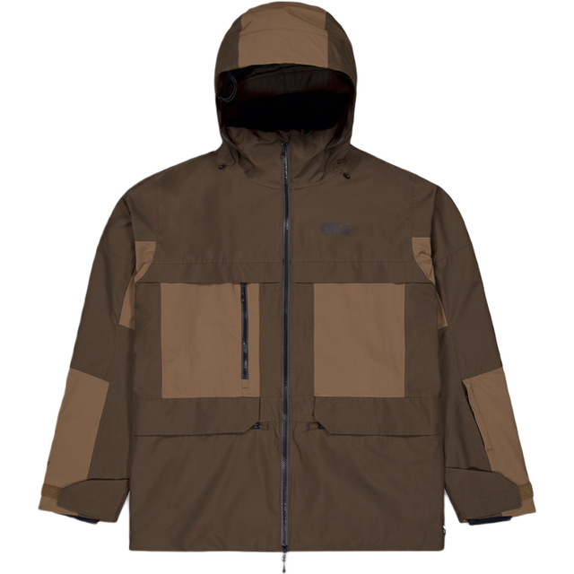 Picture - Dugnad Jacket - Ski jacket size M, brown