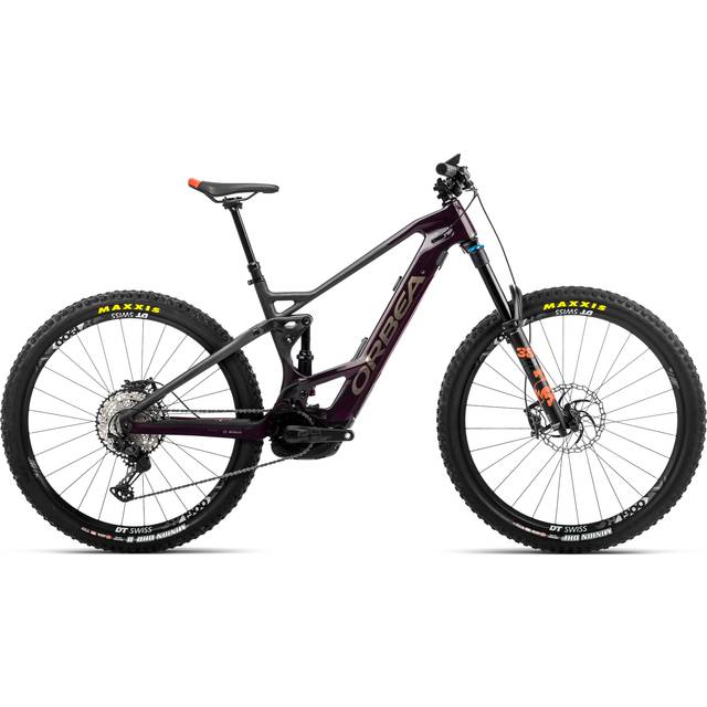 Orbea Wild FS M10 Carbon Electric Mountain Bike Red/Carbon 2022