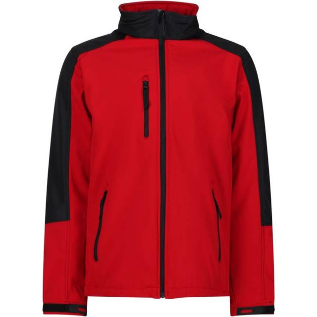 Regatta Herr Hydroforce Soft Shell Jacka XL röd/svart