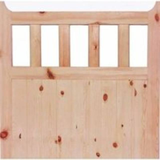 LPD 600 Gate 1067 x 1067 x 42mm (42") - Unfinished Redwood