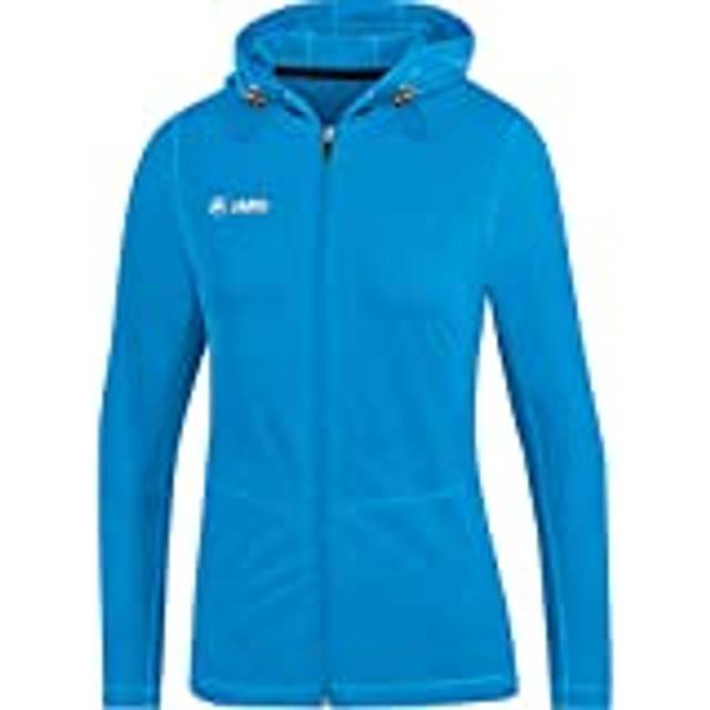 Jacket Jako femme à capuche Run 2.0 - Bleu