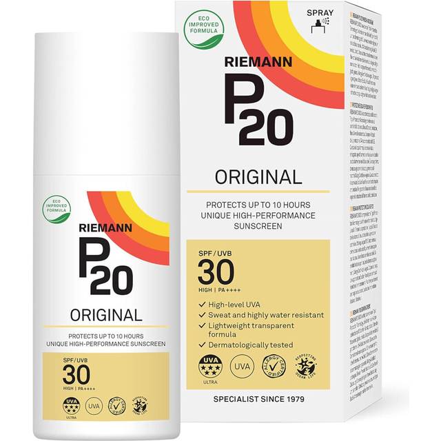 RIEMANN P20 Original SPF30 Spray, 200ml, Advanced Sunscreen Protection