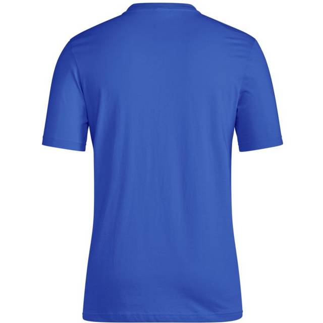 Small Embroidered Logo T-Shirt in Jersey Cotton - Navy Blue - M