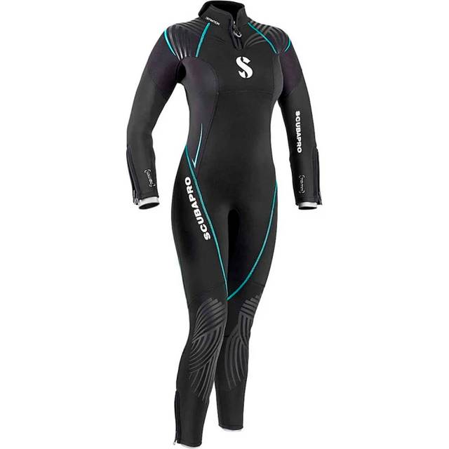 Scubapro Våddragt Definition Steamer 7mm Dykning - Kvinder - Sort/Blå