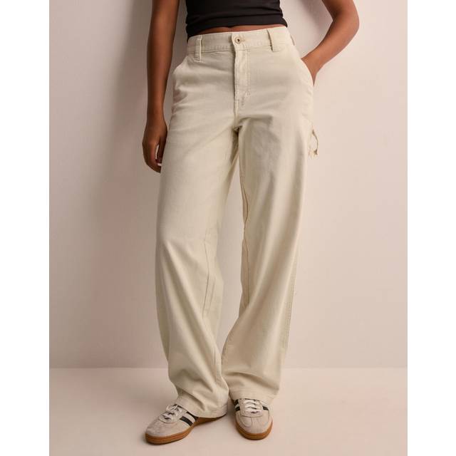 Dickies – Seasonal – Naturvita snickarbyxor-Vit/a