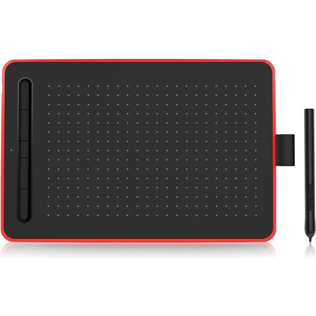 Rocketek DT02 Digital Tablets 8192 Levels USB Signature Graphics Drawing Pen Tablet 5080Lpl Compatible Battery free Pen
