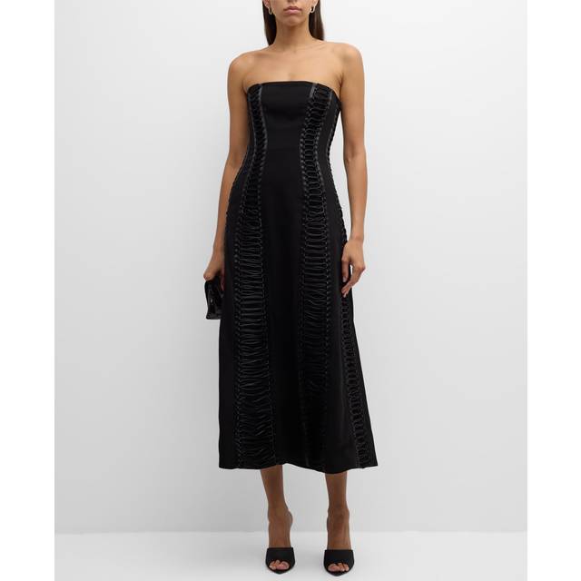 Simkhai Dennison Bustier Midi Dress