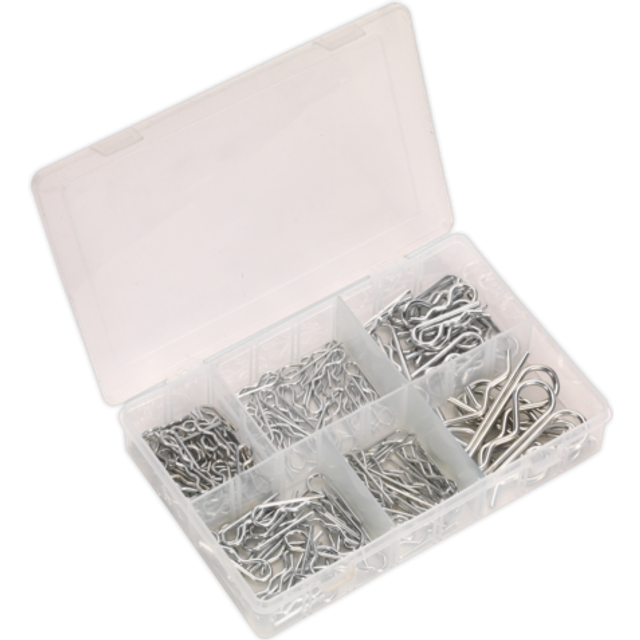 Sealey AB002RC R-Clip Assortment 150pc