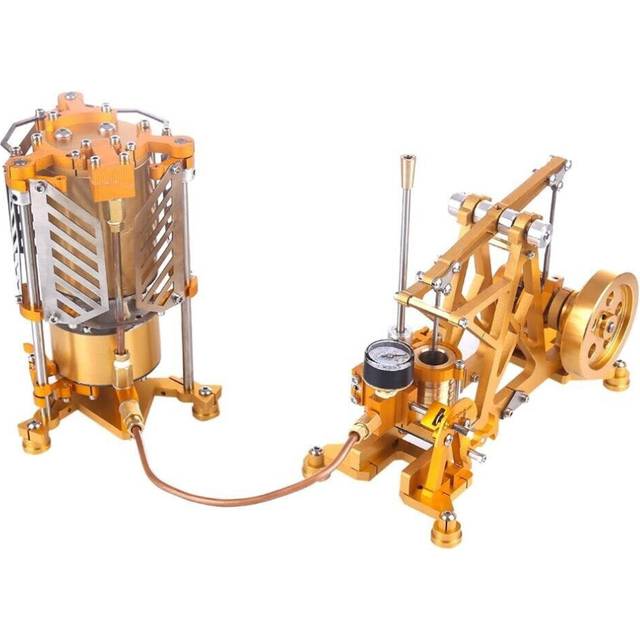 Watt Reactor Model Steam Engine with Boiler Cool Science Educational Project Toys