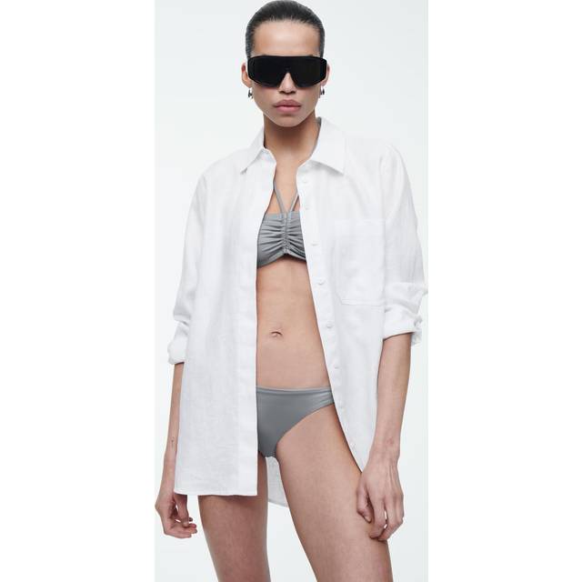 Brazilian Bikini Bottoms - Grey - 44