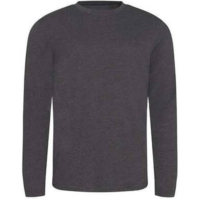 AWDis Just T's Triblend T Long Sleeve Male Solid White M - solid white