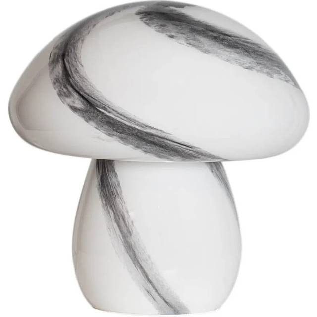 By Rydéns Mira Mushroom table lamp 30 cm White-black
