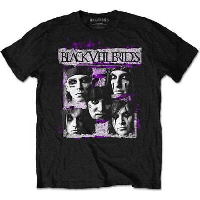 Black Veil Brides - Grunge Faces - T-Shirt - black - S - 100% Cotton,Jersey